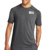 PosiCharge ® Tri Blend Wicking Raglan Tee Thumbnail