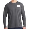 PosiCharge ® Long Sleeve Tri Blend Wicking Raglan Tee Thumbnail